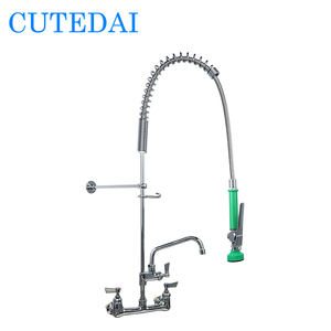 Высококачественный латунный кухонный кран с 2 отверстиями - Product Image 1