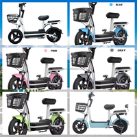 Vente directe d'usine de vélos électriques de ville à deux roues 48V - Pratiques, simples, élégants, type batterie au plomb, modèle interurbain