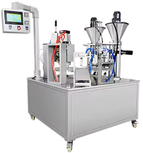 Petite machine de remplissage et de scellage automatique de tasses à café <span class=keywords><strong>Dolce</strong></span> <span class=keywords><strong>Gusto</strong></span> <span class=keywords><strong>Nespresso</strong></span> K-Cup Filler Sealer Machine - Product Image 1