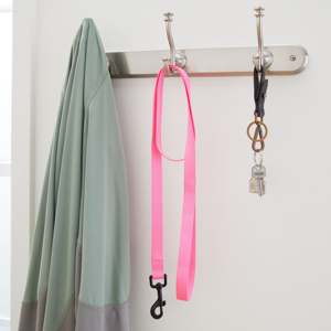 Vibrant Life Laisse pour chien en polyester solide de 6 pieds, rose-pour chiens de taille moyenne et grande - Product Image 2