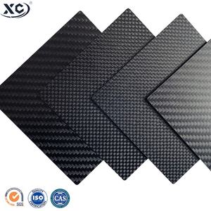 Prix usine <span class=keywords><strong>3k</strong></span> Twill Weave 3mm 4mm 5mm 6mm 7mm 8mm Épaisseur Feuille de fibre de carbone - Product Image 1