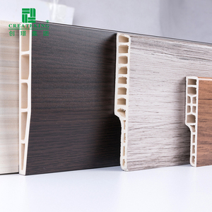 Angoli del battiscopa della <span class=keywords><strong>cucina</strong></span> di plastica del CREATEKING del fornitore della cina per la decorazione della Base della parete della <span class=keywords><strong>cucina</strong></span> battiscopa impermeabile in PVC ignifugo - Product Image 5