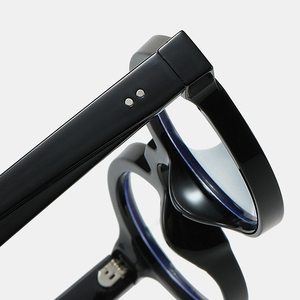 安いプラスチック製メガネフレーム <span class=keywords><strong>2026</strong></span>年流行 レディース用ブルーライトカット丸型メガネフレーム - Product Image 4