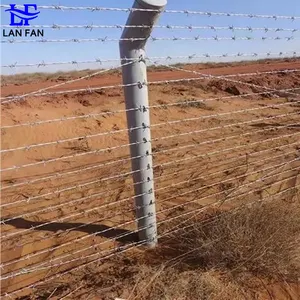Hayvancılık kalemleri için dikenli tel levha bıçak dikenli tel çit