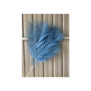 Palmier artificiel Jinxi Areca 95 cm, feuilles en plastique rouge, décoration pour mariage et maison - Product Image 5