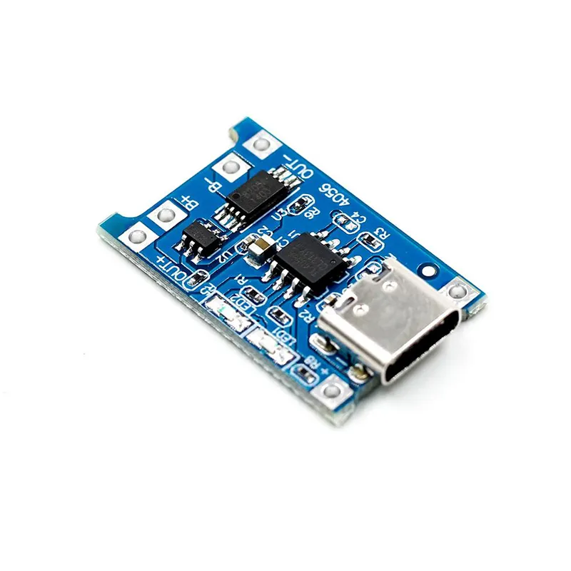 TP4056 18650 Module 5V 1A Micro USB TP4056 Type-c Lithium Battery Charging Board Charger Module Protection Dual Functions