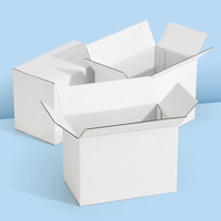 Boîte express en carton ondulé recyclé écologique, résistante aux chocs, avec logo imprimé, taille personnalisable