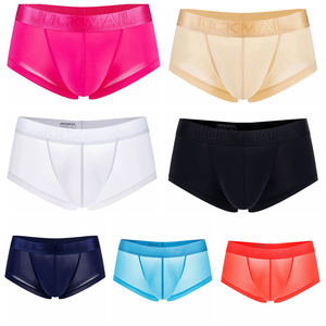 JOCKMAIL-Suspensorio de microfibra para hombre, Tanga ultrafina de seda de hielo, Bóxer sin costuras, calzoncillos blancos, ropa interior de microfibra para hombre - Product Image 5