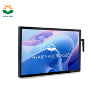 PC Panel Android Industri 10.1 Inci RK3568 1024x600 Layar Sentuh Kapasitif Komputer All-in-One 600 Nits IP65 untuk 7 8 10.1 15.6 17