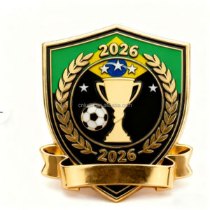 Épinglette Métallique Personnalisée en Gros pour Club de Football Sportif Souvenir Cadeau - Product Image 4