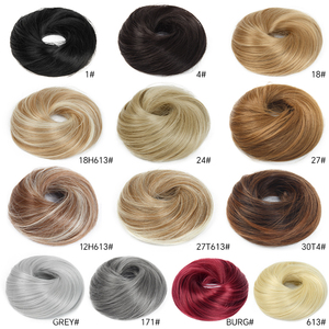 <span class=keywords><strong>Chignon</strong></span> <span class=keywords><strong>de</strong></span> cheveux synthétiques <span class=keywords><strong>de</strong></span> haute <span class=keywords><strong>qualité</strong></span> <span class=keywords><strong>Chignon</strong></span> <span class=keywords><strong>de</strong></span> cheveux élastique Donut <span class=keywords><strong>Postiche</strong></span> Chouchous Blonde Droite <span class=keywords><strong>Chignon</strong></span> pour queue <span class=keywords><strong>de</strong></span> cheval courte - Product Image 6
