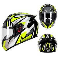 2025 Prix de base Usine Straight Cool Graffiti Casque de moto avec structure de coque ABS certifiée DOT