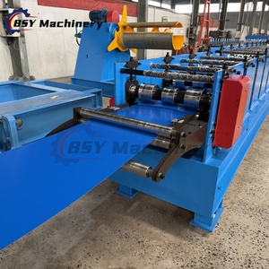Machine de formage à froid de tuiles en acier coloré de 280 mm avec moteur et pompe pour la construction de toitures - Product Image 3
