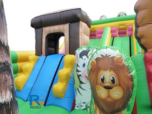 Reddy RD-AL-IP255 Amusement Park Aufblasbare Spiele Folien 0,55mm PVC Anpassbare Größe/Farbe Inklusive Gebläse-Reparatur-Kits für - Product Image 4
