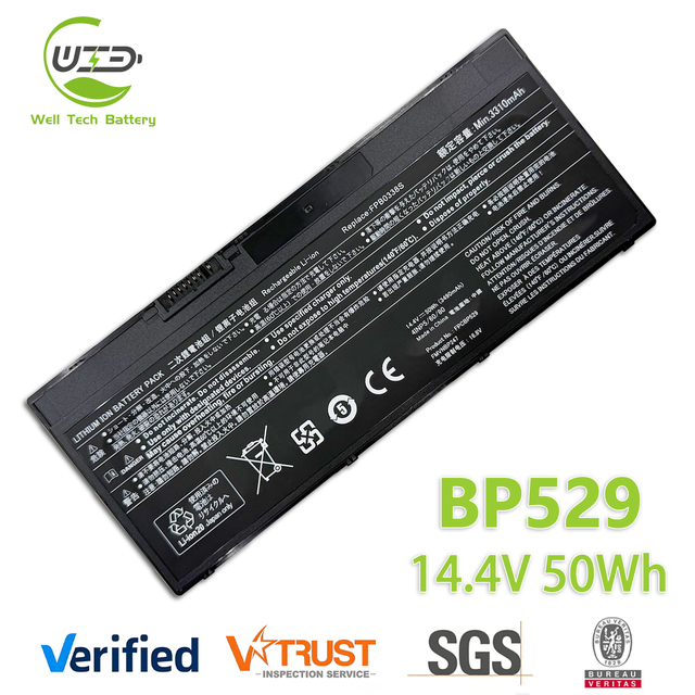 FPB0338S FPCBP531 Laptop Battery for Fujitsu LifeBook E548 U747 U748 U757 FPCBP529 FMVNBP247 FMVNBP248 FPCBP531AP Battery