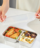Boîte à lunch électrique sans eau personnalisée en usine, en acier inoxydable 304, simple ou double couche, chauffe-plat silencieux, boîte bento portable
