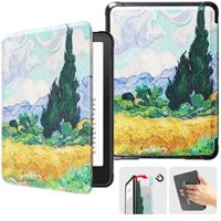 Casing Pelindung E-book 7 inci untuk Kindle Paperwhite/Colorsoft/Signature Edition 2026 dengan Sandaran Tangan dan Penutup Belakang Magnetik