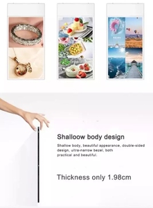 43 49 55 Inch Treo Đôi Màn Hình LCD Hiển Thị Quảng Cáo Kỹ Thuật Số Biển Treo Tường Tiếp Thị Màn Hình Ban Trong Nhà - Product Image 6