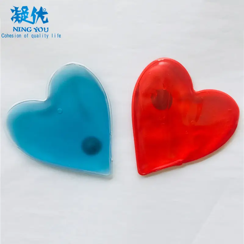 factory OEM heart shape heating pad magic metal pocket hand warmer prommational christmas gifts
