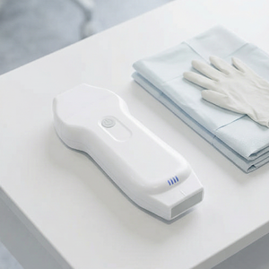 Topverkochte draagbare fase-elektronische draadloze echografieprobe voor buik, oppervlakte-/hart-/long- en esthetische hart-echografie - Product Image 1