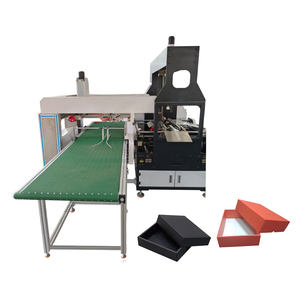 자동 하드 커버 링 박스 성형 기계 단단한 상자 만들기 신발 상자 선물 상자에 대한 기계 망원경 판지 성형 기계 - Product Image 1