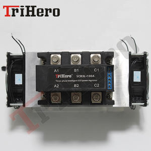 Üç fazlı <span class=keywords><strong>SCR</strong></span> güç regülatörü, <span class=keywords><strong>SCR</strong></span> voltaj regülatörü, SCR3-100A, kontrol sinyali 0-10V,4-20mA, potansiyometre - Product Image 3