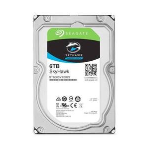 Disque dur mécanique interne SkyHawk 6 To (ST6000VX009) de 3,5 pouces, conçu pour les systèmes vidéo 24/7 (NVR) et les configurations de vidéosurveillance - Product Image 1