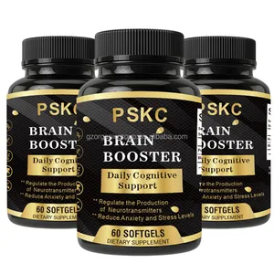 Oem Custom Label Immune Functions Supplement Brain booster Capsules Focus Concentration Memory pills