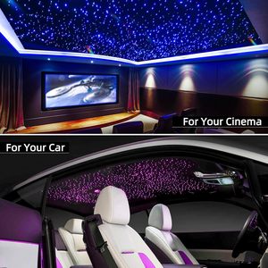 Kit de fibres optiques Starlight 1000 pièces 0,75 mm, éclairage ciel étoilé pour voiture, lumière LED RVBW scintillante 20W pour toit de voiture et <span class=keywords><strong>plafond</strong></span> de maison - Product Image 5