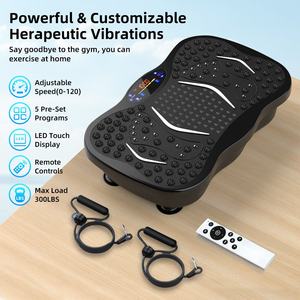 Plataforma <span class=keywords><strong>Vibratoria</strong></span> Vertical de Alta Calidad, Fabricada con ABS Ecológico, para Ejercicios en Casa, Masajes, Moldeamiento Corporal y Pérdida de Grasa Abdominal - Product Image 3