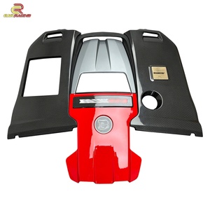 Nouveau kit de carénage moteur en fibre de carbone sèche de style B pour G-Class W464 G500 G350 G63 2019-2024 Noir - Product Image 1