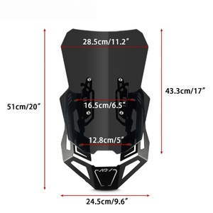 Pare-brise avant de <span class=keywords><strong>moto</strong></span> avec support déflecteur Kit pour accessoires Adv160 2020-2024 - Product Image 5
