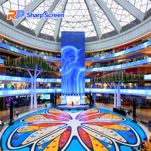 Pantalla LED Curva Flexible a Todo Color para Interiores, Resistente al <span class=keywords><strong>Agua</strong></span> IP40, Video Wall con CMS Integrado para Negocios <span class=keywords><strong>de</strong></span> Autoservicio y Tiendas Minoristas - Product Image 1