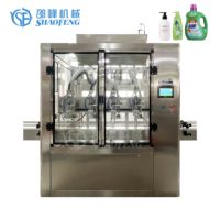 Chaîne de machines automatiques électriques de mise en bouteille et d'étiquetage avec suivi pour liquides visqueux (miel, shampoing, gel, bière, crème) à moteur puissant