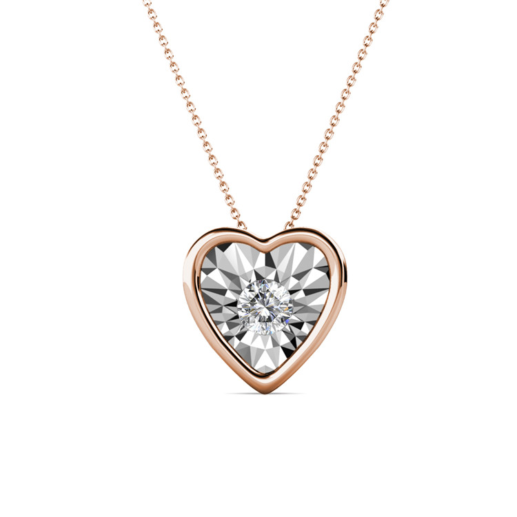 Brass with 18k Rose gold plated