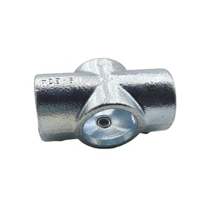 ข้อต่อรางแบบหนีบ A119A ขนาด 26.9 มม. <span class=keywords><strong>2</strong></span> ช่อง แบบไขว้ ทำจากเหล็กอ่อนชุบสังกะสี สำหรับงานโครงสร้าง ใช้กับระบบราวจับ - Product Image 4