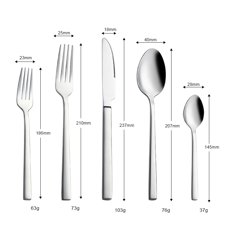 Ensemble 5 pièces en argent