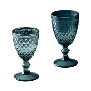 Verrerie en <span class=keywords><strong>Cristal</strong></span> de Luxe en Gros Verres a Cocktails Vintage Colores Gobelets Bleus et Verres de Mariage Personnalisées - Product Image 3