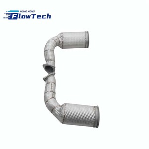 Tuyau d'échappement de haute qualité en acier inoxydable 304 pour Lamborghini Urus 4.0L V8 Twin Turbo Racing, mise à niveau de l'échappement avec bouclier thermique - Product Image 6