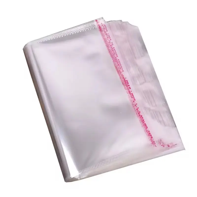 衣類/衣類用の透明プラスチックポリ袋包装再封可能透明カスタムポリバッグ