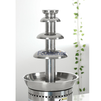 Fontaine à chocolat fondant de chocolat, en acier inoxydable, appareil professionnel pour pâtisserie chauffante, pour Restaurant et fête