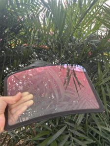 Rosa fantasma camaleonte finestra tinta pellicola 80% VLT rosso camaleonte Nano colore cambia parabrezza auto pellicola per finestra solare - Product Image 6