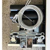 Accesorios Especiales para Puertas Corredizas Modernas, Resistentes al Viento, para Uso en Talleres, Resistencia al Viento de hasta 17 Velocidades