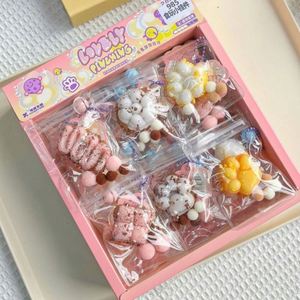 Nouveau style d'usine Mini jouets Taba Mochi Kawaii, sacs cadeaux pour fêtes sur le thème de la nourriture, cadeaux d'anniversaire, jouets anti-stress moelleux, à partir de 14 ans - Product Image 2