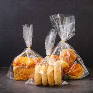 Custom High Transparent CPP Plastic Bakery Bread Packaging <b>Bag</b> Pastry Bread <b>Packing</b> <b>Bags</b> for Bread <b>Bags</b> With Ties - Product Image 1