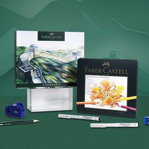 Crayons <span class=keywords><strong>de</strong></span> <span class=keywords><strong>couleur</strong></span> sexuels <span class=keywords><strong>Faber</strong></span>-<span class=keywords><strong>Castell</strong></span> Great Wall, ensemble <span class=keywords><strong>de</strong></span> 24 couleurs pour artistes, crayons à <span class=keywords><strong>dessin</strong></span> et à croquis, crayons <span class=keywords><strong>de</strong></span> <span class=keywords><strong>couleur</strong></span> à base d'huile - Product Image 2