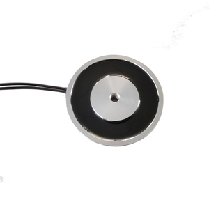 नई आगमन मिनी परिपत्र पकड़े बिजली चुंबक डीसी 12v 24v अल्ट्रा पतली फ्लैट 60*8mm 20kg/200N उठाने विद्युत - Product Image 2