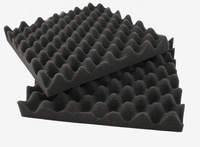 Panneaux acoustiques insonorisants (mousse PU densité 15D-50D) avec service de découpe, épaisseur et taille personnalisées