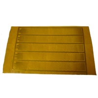 Plaque chauffante flexible en Kapton ultra-mince en film polyimide PI de 35 mm 65 W, personnalisable 3,7 V 5 V 12 V avec adhésif pour carte PCB