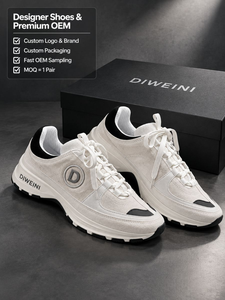 Zapatillas de Diseño de Lujo para Hombre y Mujer, de Alta Calidad, Color Blanco Crema, con Suela Gruesa, Nuevas - Product Image 1